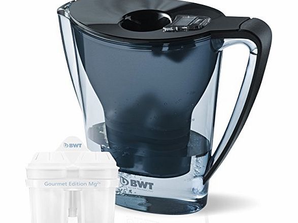 BWT 2.7L Mineral Water Filter Jug with Cartridge, Black