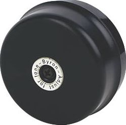 Byron, 1228[^]80888 Wired Underdome Wall-Mounted Bell Black