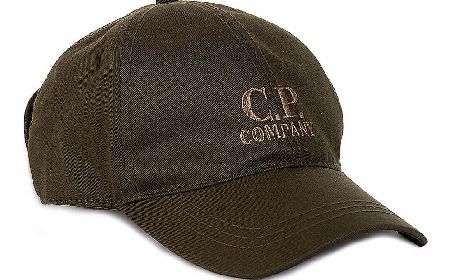 C.P Company Goggle Cap Khaki