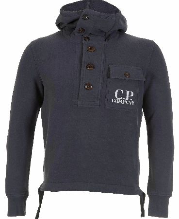 C.P Company Large Chest Logo Hoodie