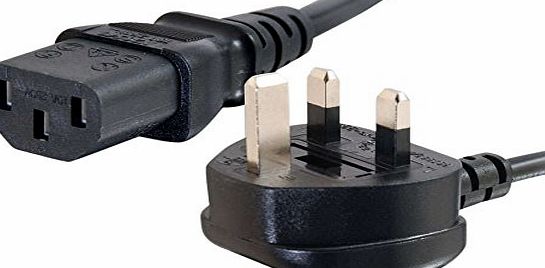 C2G 3m 16 AWG UK Power Cord (IEC320C13 to BS 1363)
