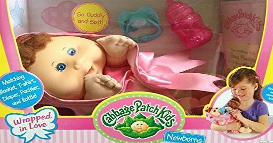 Cabbage Patch Kids Newborn Baby Doll (Caucasian/Red Hair/Blue Eyes)
