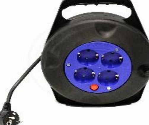 CABLEMATIC 4 Schuko electric reels of 5 m