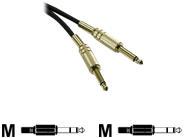 CABLES TO GO 0.5M PRO-AUDIO 1/4 MALE TO