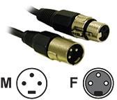 CABLES TO GO 1M PRO-AUDIO XLR MALE TO