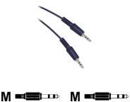 CABLES TO GO 2M 3.5MM M/M STEREO AUDIO