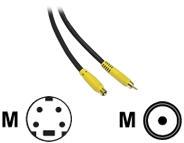CABLES TO GO 3M VALUE BIDI S-VIDEO TO RCA