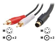 CABLES TO GO 5M VALUE S-VIDEO   RCA AUDIO