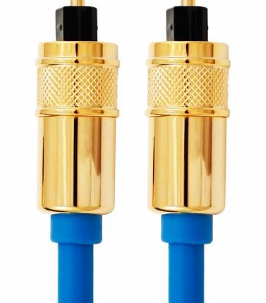 Kaiser Digital Optical Cable 7.5m / 7.5 Metre Professional Grade for PS3, PS4, Sky HD, XBOX One, LCD, LED, Plasma, Blu Ray to Connect with Home Cinema Systems, AV Amps