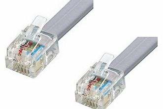 Cablestar RJ11 Male BT Broadband Cable ADSL Modem Router Lead 3m