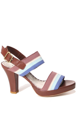 Cooky Fabric Strap Platform Shoe by Cacharel