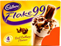 Cadbury Flake 99 (4x125ml) Cheapest in Sainsburys Today! On Offer