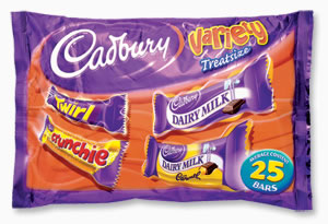 Cadbury Treatsize Variety Bag Mini Biscuit