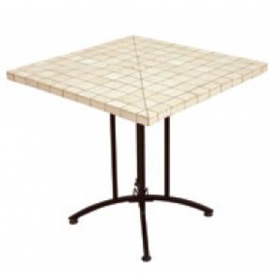 Cadix Square Natural Mosaic Table (130cm x 130cm)