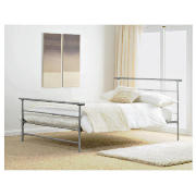 Double Bed, Silver And Airsprung Wembury