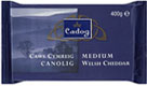 Cadog Welsh Medium Cheddar (400g) Cheapest in