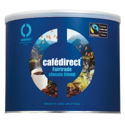 Cafe direct Cafedirect Fairtrade Coffee 500g Tin