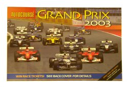 Autocourse 2003 F1 Calendar