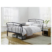 King Bed Black Finish And Simmons Pocket