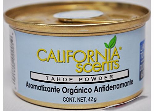 California Car Scents California Scents Organic Air Freshener Tahoe Powder