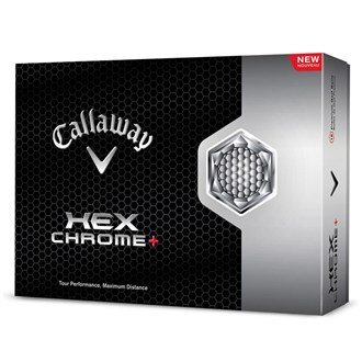 Callaway Golf Callaway Hex Chrome Plus Golf Balls (12 Balls)