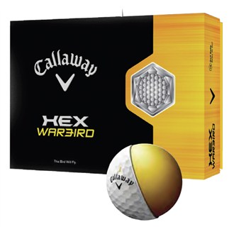 Callaway Golf Callaway Hex Warbird White Golf Balls (12 Balls)