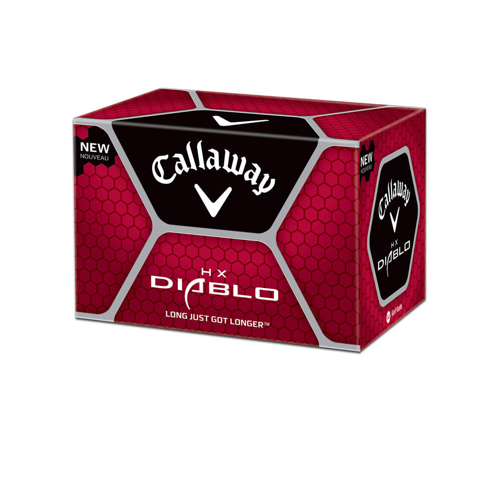 Callaway Golf Callaway HX Diablo Golf Balls Logo Overrun 12 Ball