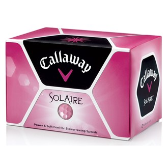 Callaway Ladies Solaire Pink Golf Balls (12