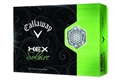 Callaway Golf Hex Solaire White Golf Balls BACA059