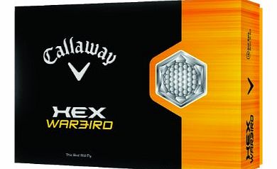 Callaway Hex Warbird Golf Balls - White, 1.683 Inch