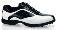 Womens Bishop Golf Shoes - Black/White