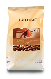 Callebaut fountain chocolate (milk)