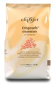 Callebaut strawberry pearls