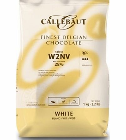 Callebaut white chocolate chips (callets) 1kg
