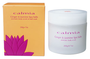 Calmia Jasmine & Ginger Spa Salts 200g