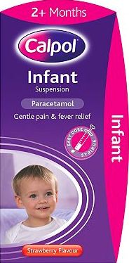 Calpol, 2041[^]10069288 Infant Suspension 2  months - 100ml
