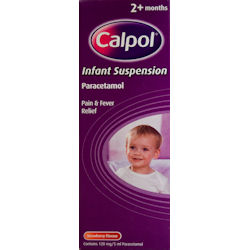 calpol Infant Suspension Strawberry Flavour 200ml