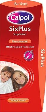 Calpol, 2041[^]10072198 Six Plus Suspension - 200ml 10072198