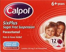 Calpol, 2041[^]10084647 SixPlus Suspension - 80ml 10084647