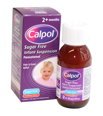 calpol sugar free infant suspension 100ml