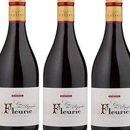 Calvet Fleurie 2014 Wine 75 cl (Case of 3)