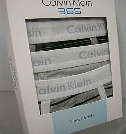 Calvin Klein 3 SLIP BAMBINO BIMBO CK CALVIN KLEIN ART.U5609K T.4-5 ANNI C.JR1 BOYS BRIEFS