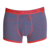 Blue and Pink Printed Design Trunks