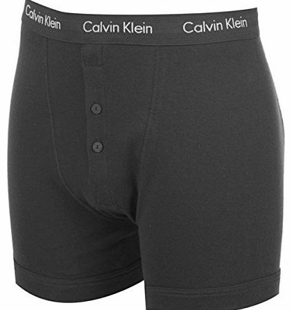Calvin Klein Boxer Shorts Mens Black Medium