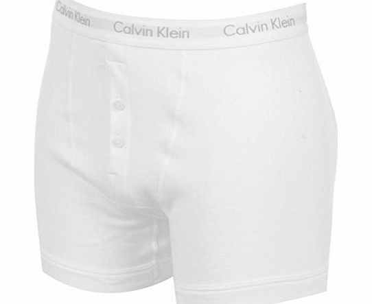Calvin Klein Boxer Shorts Mens White Medium