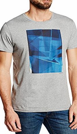 Calvin Klein  MENSWEAR Mens Jarno T-Shirt, Gray, XXL