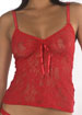 Calvin Klein Chantilly Lace Candy Apple camisole