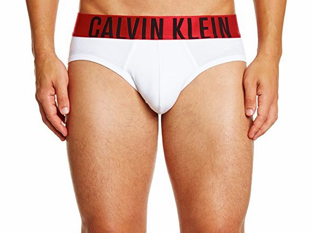 Calvin Klein CK Red Cotton Brief, White