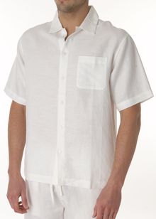 Cotton Linen Loungewear Short sleeve PJ top