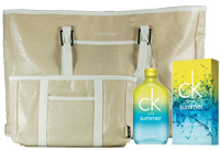 Calvin Klein FREE Tote Bag and Cosmetic Pouch with CK One Summer 09 Eau de Toilette 100ml Spray